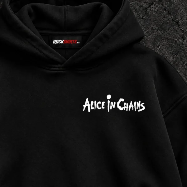 Alice in Chains Facelift Portrait black hoodie product view 4