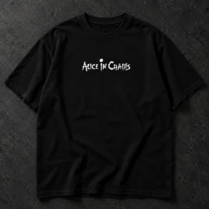 Alice in Chains Facelift Portrait black T-shirt, front chest