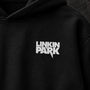 Linkin Park Meteora black hoodie — Front + Back view