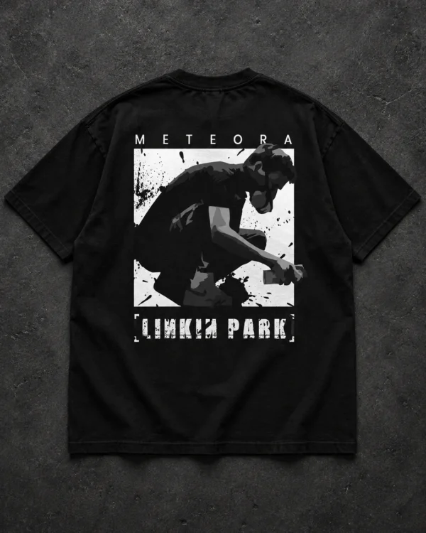 Linkin Park Meteora black T-shirt, back artwork