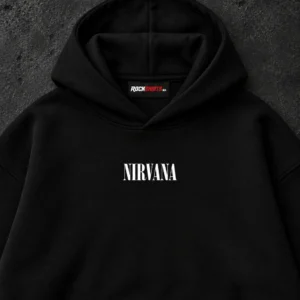 Nirvana In Utero Angel black hoodie product view 1
