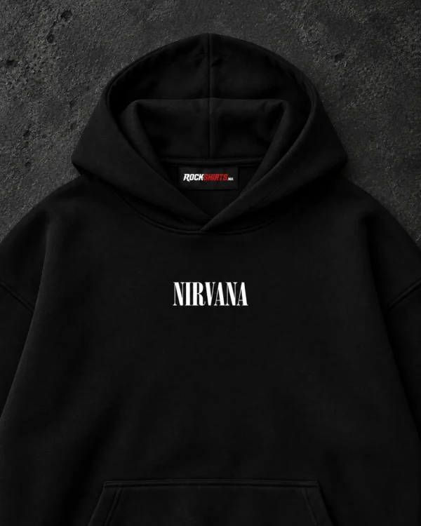 Nirvana In Utero Angel black hoodie product view 1