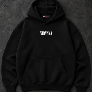 Nirvana In Utero Angel black hoodie product view 2