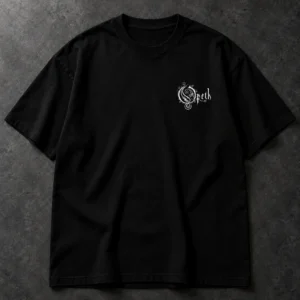Opeth Candle Artwork black T-shirt, front chest