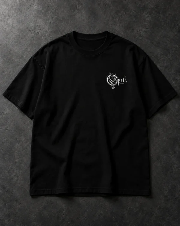 Opeth Candle Artwork black T-shirt, front chest