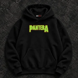 Pantera Cowboys from Hell Skull black hoodie product view 1
