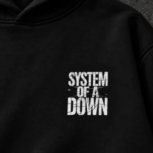 System of a Down Soldier Artwork black hoodie product view 8