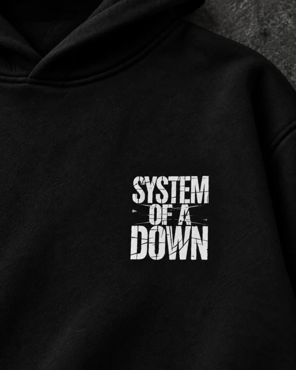 System of a Down Soldier Artwork black hoodie product view 8