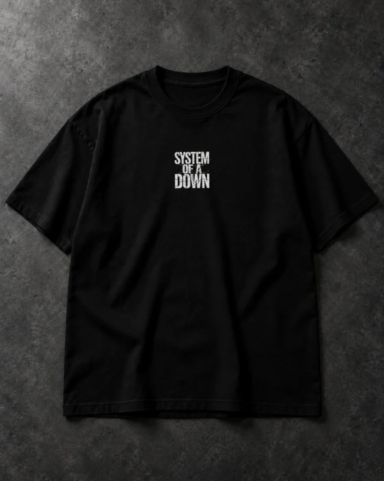 System of a Down Soldier Artwork black T-shirt, back artwork