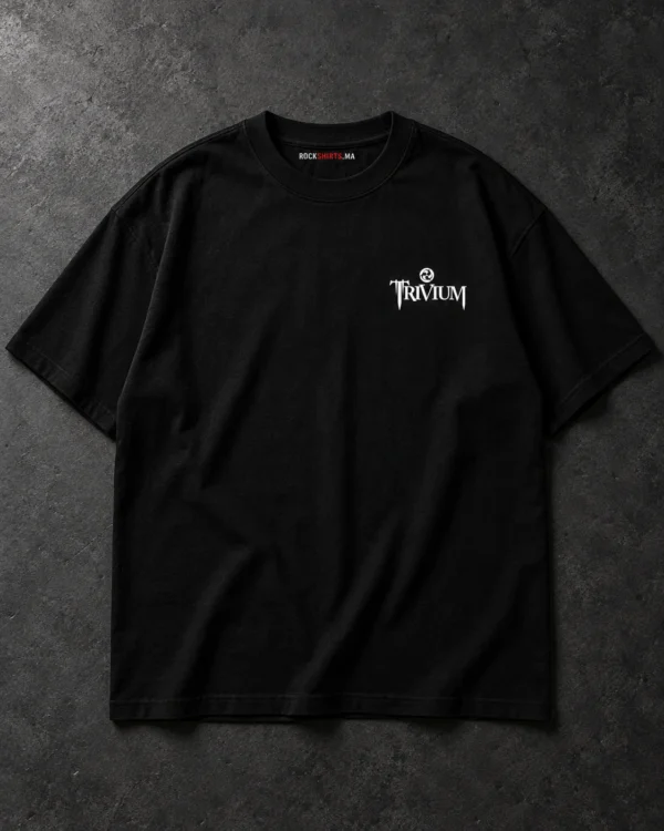 Trivium 20 Years Samurai black T-shirt, front chest